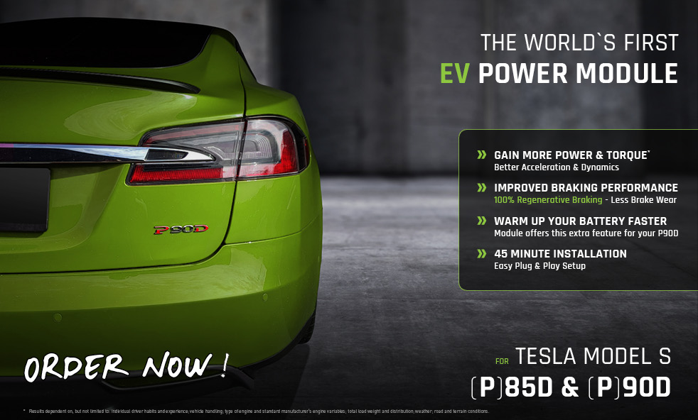 The world's first EV PowerModule - Tesla Model S